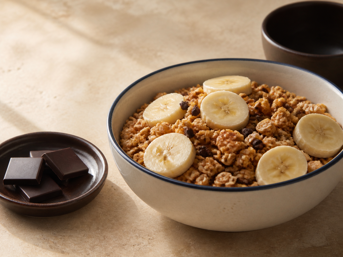 Suggestion de dégustation Choco Lovers avec banane et chocolat